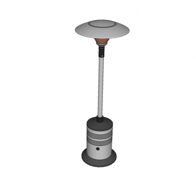 3D Patio Heater CADBlocksfree Thousands of free CAD blocks