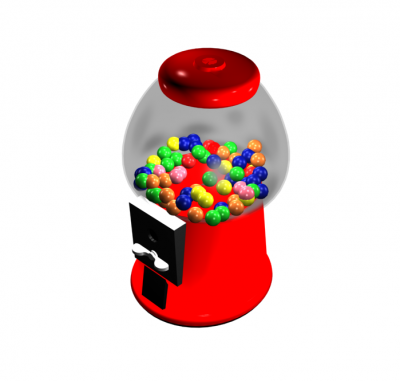 3D Max Block Candy Dispenser CADBlocksfree Thousands of free