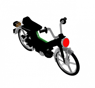 Moped 3D CAD models CADblocksfree Thousands of free CAD blocks