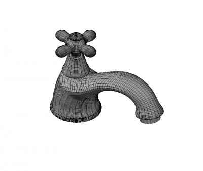 3D CAD Bathroom Faucet CADBlocksfree Thousands of free CAD blocks