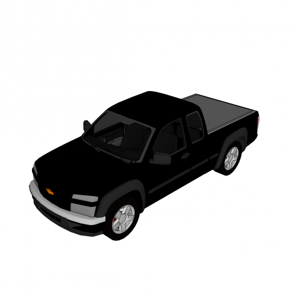 Chevrolet Colorado sketchup model