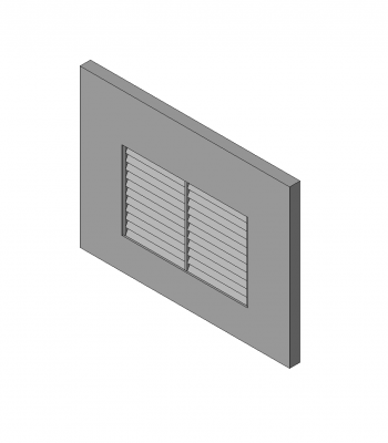 3D Revit Louvre Window CADBlocksfree Thousands of free CAD blocks