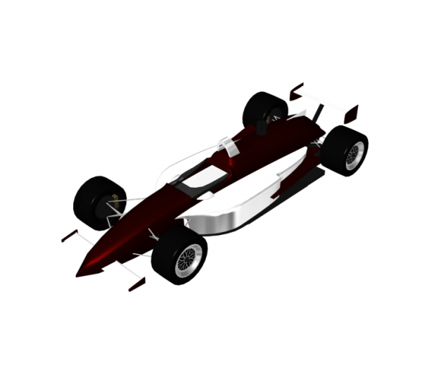 Indycar 3DS Max model 