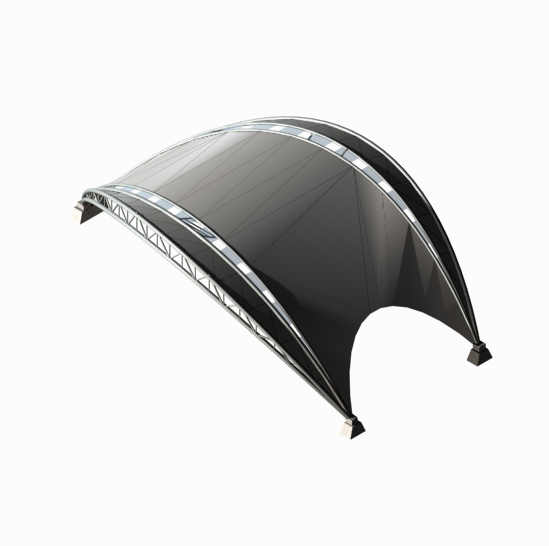 Outdoor arched canopy Max model
