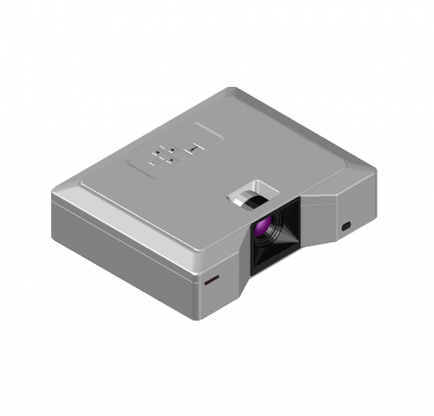 Office projector 3d AutoCAD model CADblocksfree Thousands of free