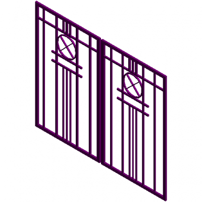 Iron gate revit family Thousands of free CAD blocks
