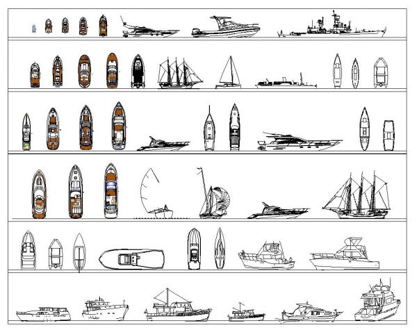 Boat CAD Collection 1
