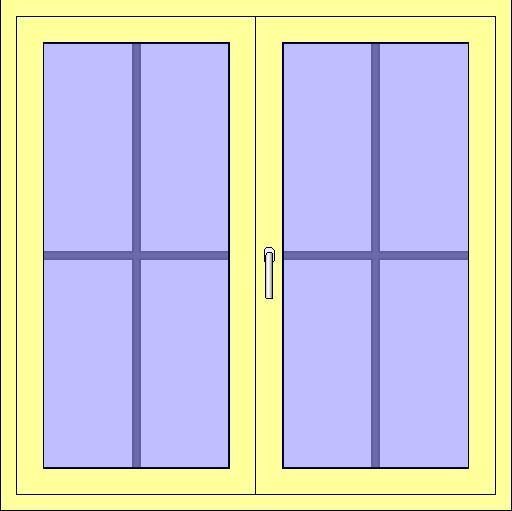 Window - Double Panel Revit Family 1