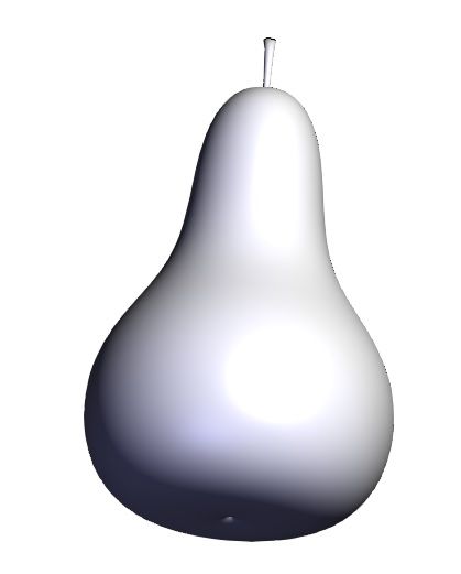 Pear solidworks  part
