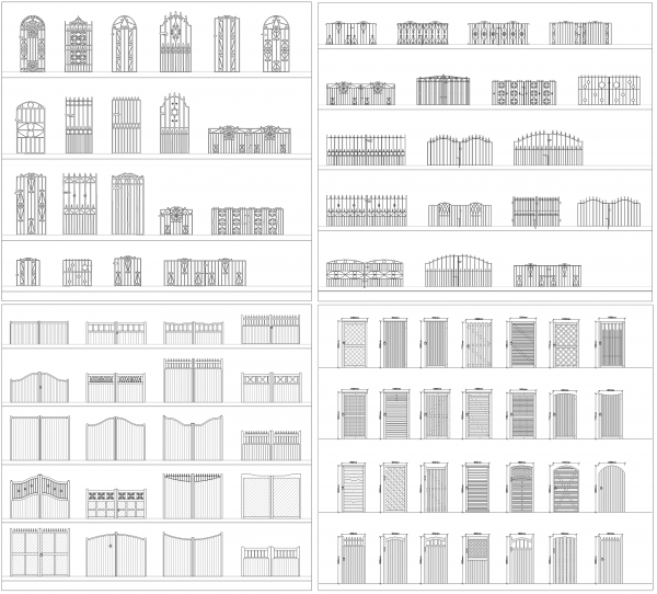 Architectural design CAD collections Volume 2