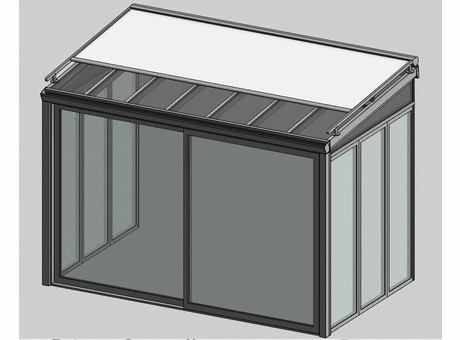 Solar House Curtain Solidworks File