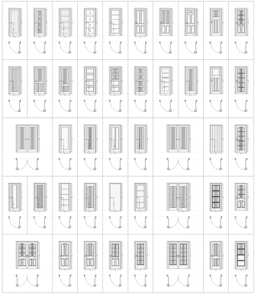 Colecciones CAD de diseño arquitectónico Volumen 2