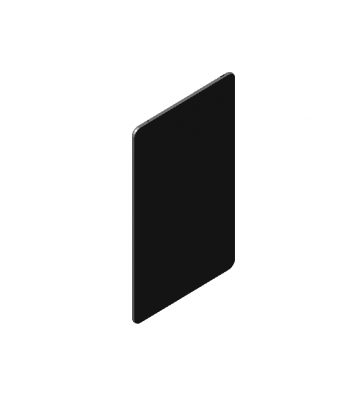 simple designed tablet 3d model .dwg format | Thousands of free AutoCAD