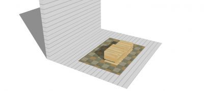 Gazebo table top design with a modern look 3d model .skp fromat