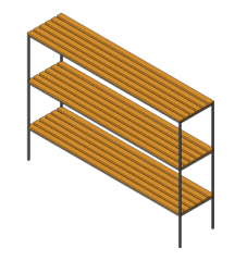 Bag rack Revit model