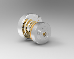 Autodesk Inventor 3D CAD Model of Electromagnetic single disc clutch	Torque (N.m)400