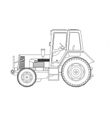 Tractor elevation