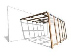 Space Divider / Glass wall Revit family