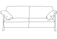 furniture living room  dwg