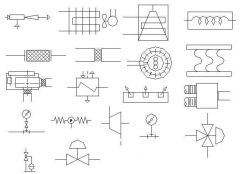 Mechanis HVAC Symbole
