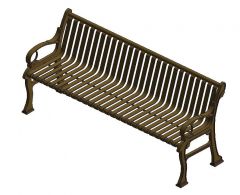 Benches Maglin Revit Family 2
