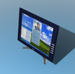 Modello PC Monitor 3DS Max