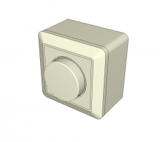 Dimmer switch Sketchup model