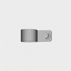 AutoCAD download 33mm Metal Hose Clamp DWG Drawing
