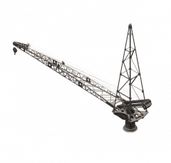 Tower crane 3DS Max model