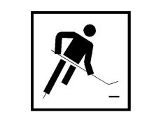 Sports symbol: Hockey