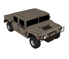 Hummer Sketchup model 