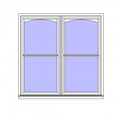 Window Built-in Wall Revit Family 6