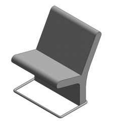 Zidle Chair Revit Family