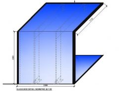 Arquitectura - diseño de la caja de cristal