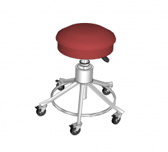 Surgeons stool Sketchup model 