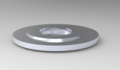 Solid-works 3D CAD Model of Spiral gaskets DN (mm)-15	D (mm)-46.5