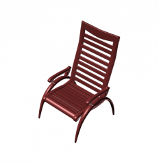 Outdoor lounge chair 3DS Max model 