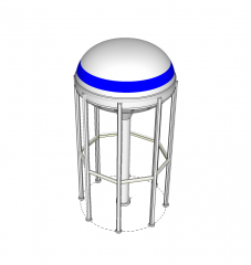 Elevated water tank