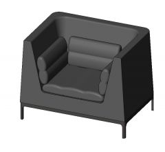 Chair Soft Seating Allermuir Haven Revit Family