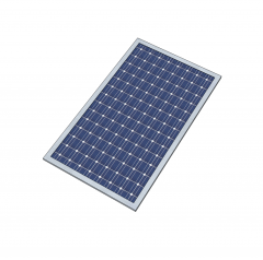 Photovoltaic panel skp model 