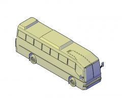 Coach 3D DWG model