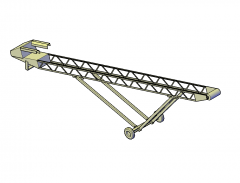 Conveyor belt 3D DWG block