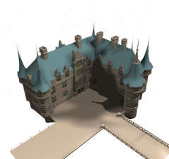 Castle 3DS Max model