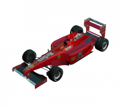 Modello Ferrari F1 Car 3DS Max