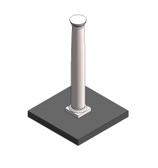 Doric column Revit model