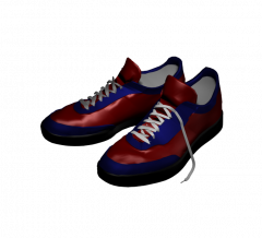 Gym shoes 3DS Max model 