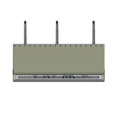 Modello DWG 3D router wireless