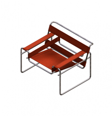 Designer chair Max , sketchup and dwg models