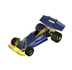 Radio controlled car 3DS Max model