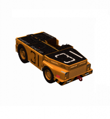Aircraft tow truck 3DS Max model